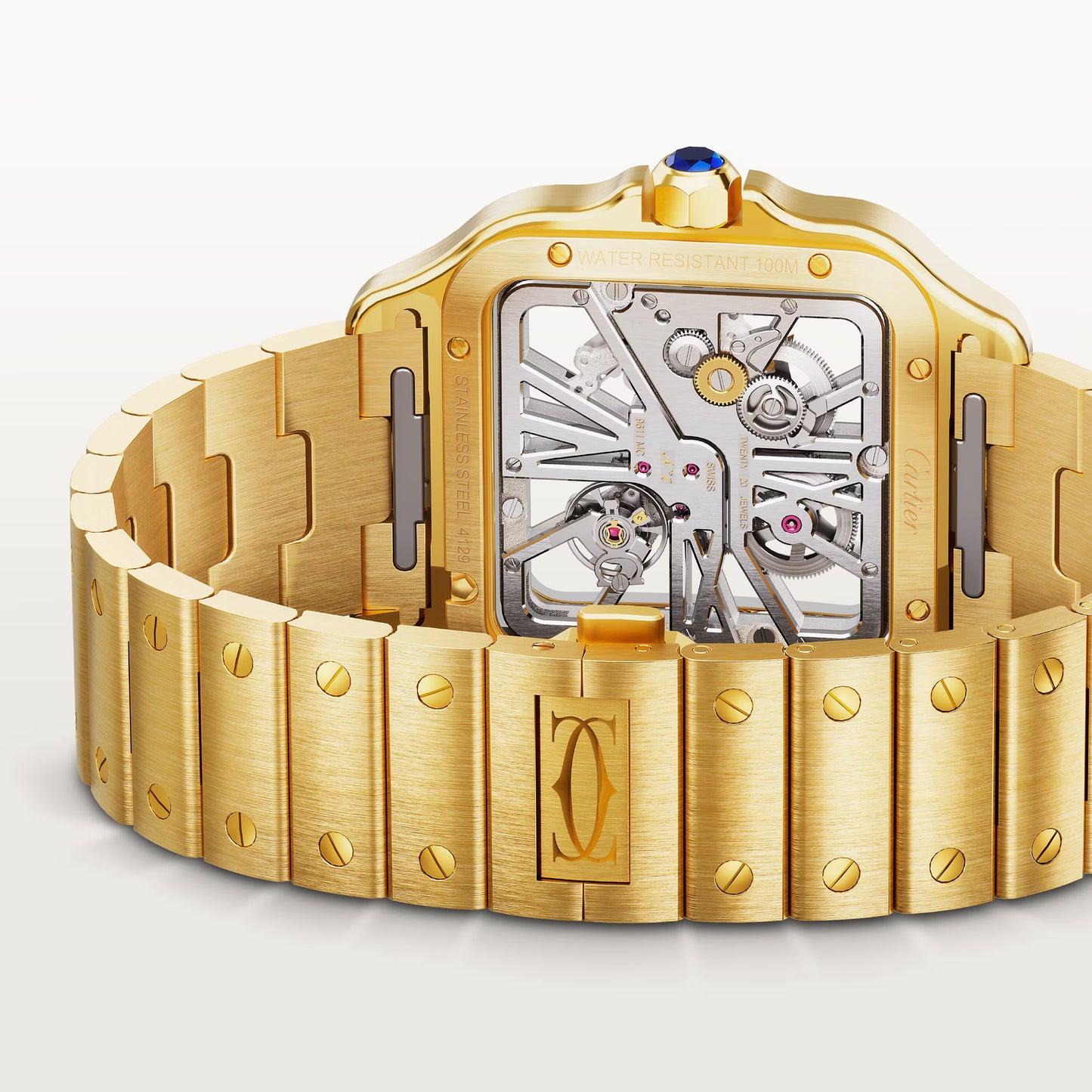 Santos de Cartier - White Dial WHSA0042