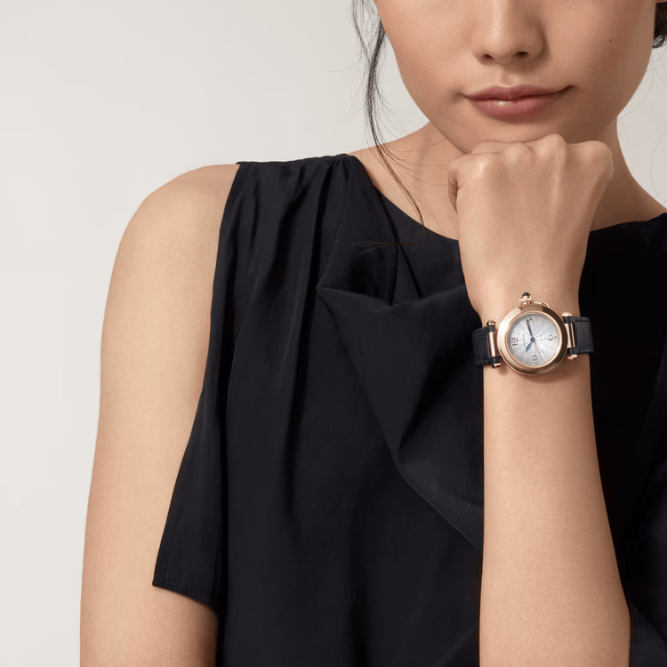 Pasha de Cartier White Dial - WGPA0014