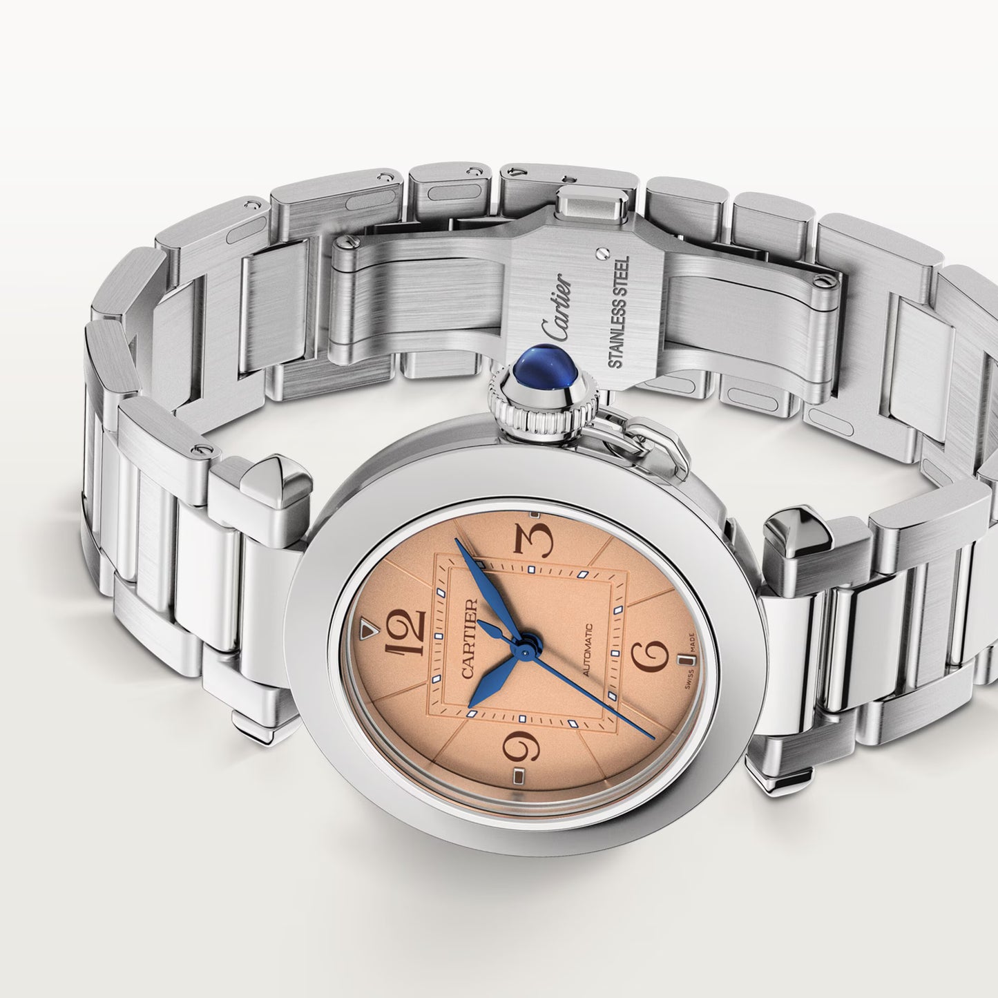 Pasha de Cartier watch - Orange Dial WSPA0041