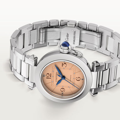 Pasha de Cartier watch - Orange Dial WSPA0041