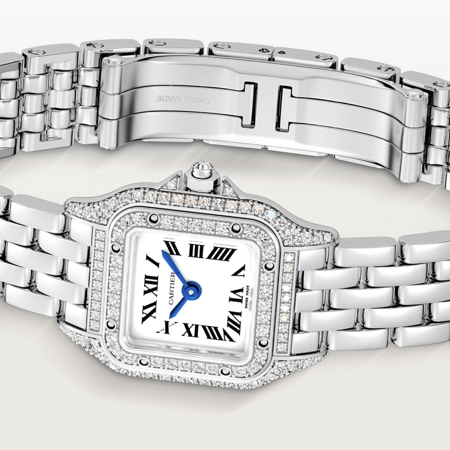 Panthère de Cartier watch - White Dial WJPN0046
