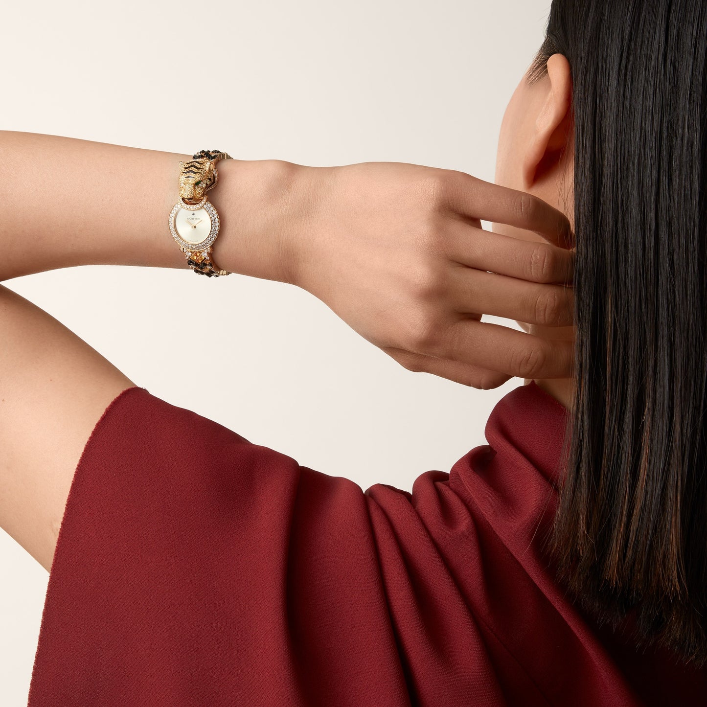 Animal Jewelry Watch - Gold Dial HPI01655