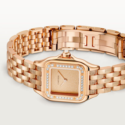 Panthère de Cartier watch - Rose Gold Dial WJPN0058