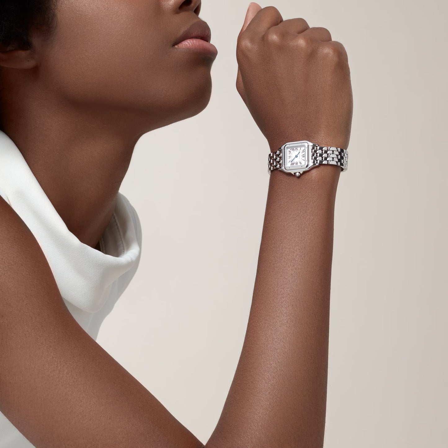 Panthère de Cartier watch - White Dial WSPN0013