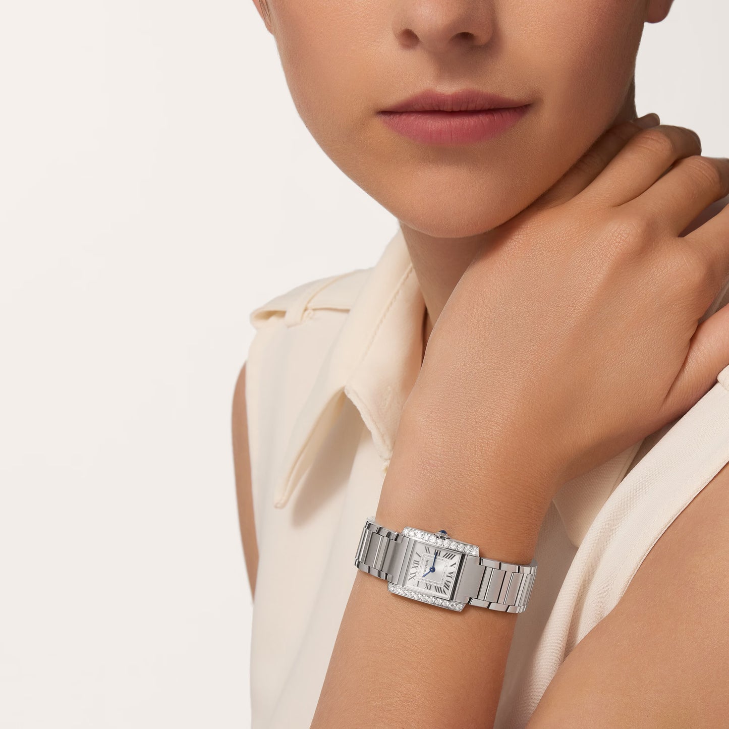 Tank Française White Dial - W4TA0020