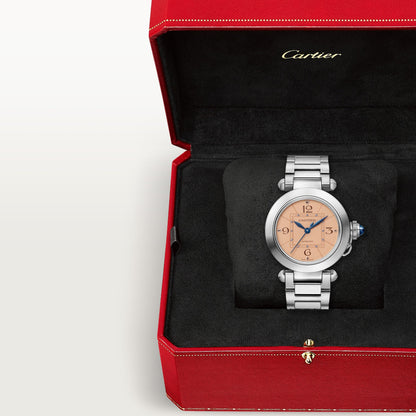 Pasha de Cartier watch - Orange Dial WSPA0041