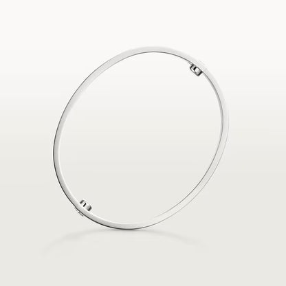 Cartier Love Bracelet 4 Diamond 18k White Gold
