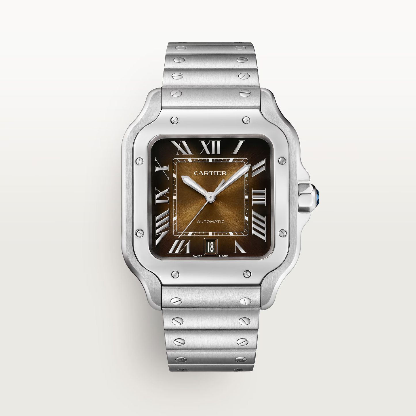 Santos de Cartier - Brown Dial WSSA0064
