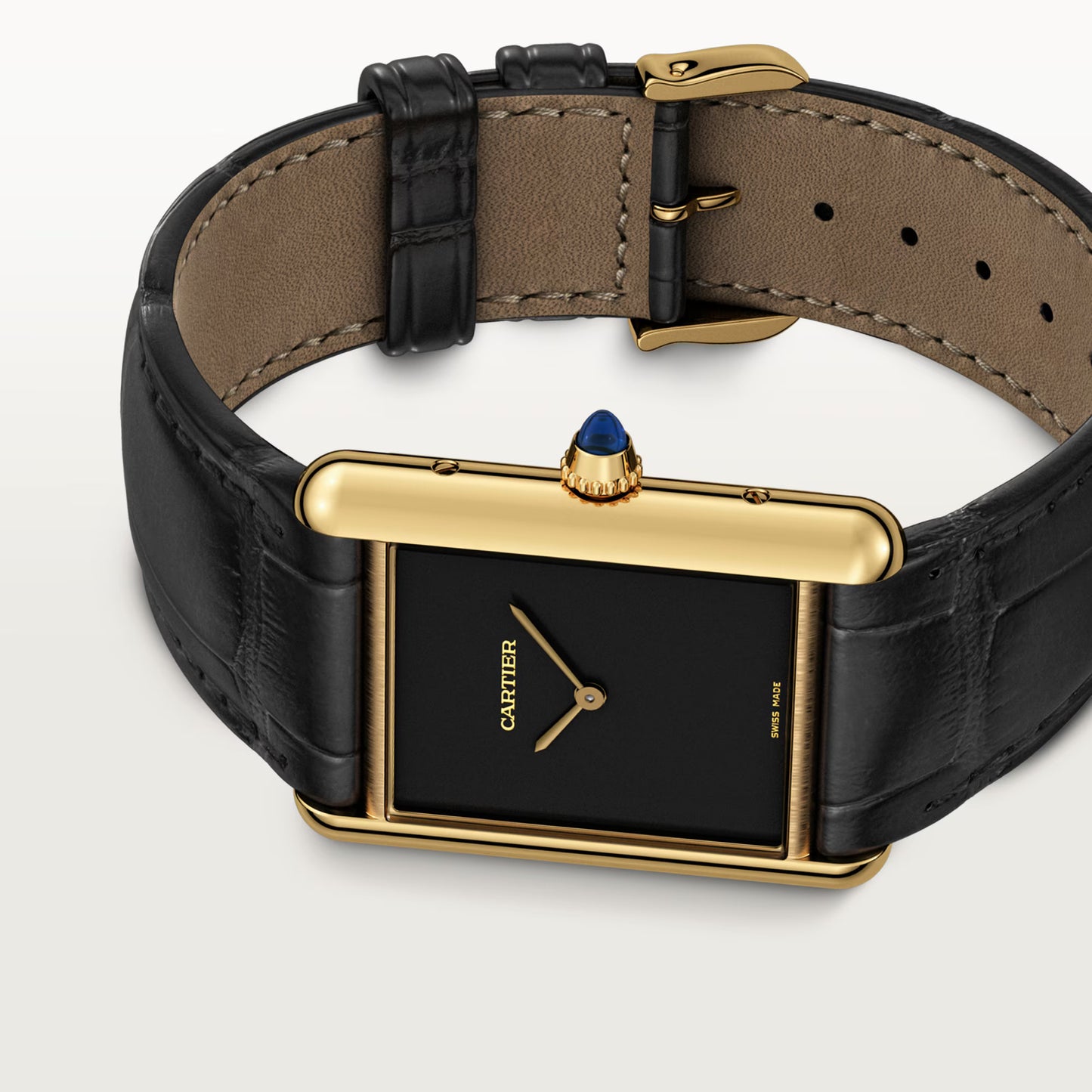 Tank Louis Cartier Black Dial - WGTA0091