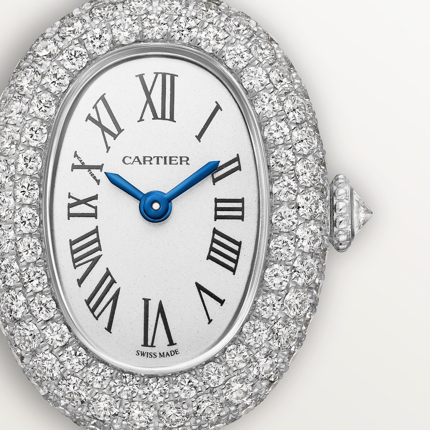 Baignoire watch - White Dial HPI01773
