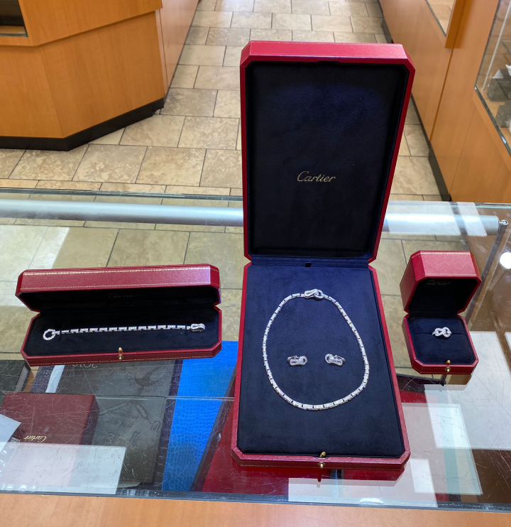 Cartier Diamond Jewelry Set