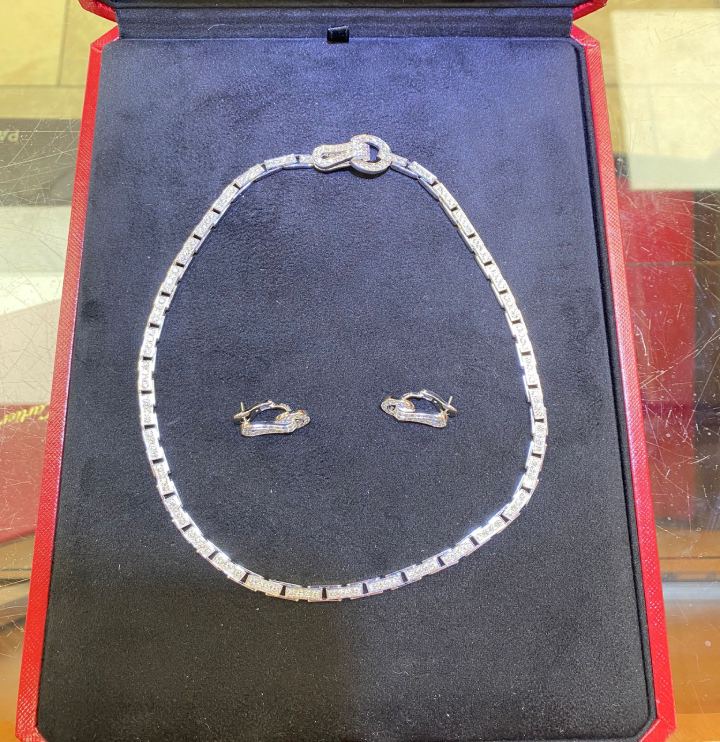 Cartier Diamond Jewelry Set