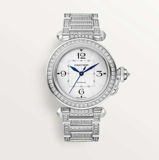 Pasha de Cartier White Dial - WJPA0014