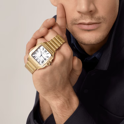Santos De Cartier White Dial - WGSA0029