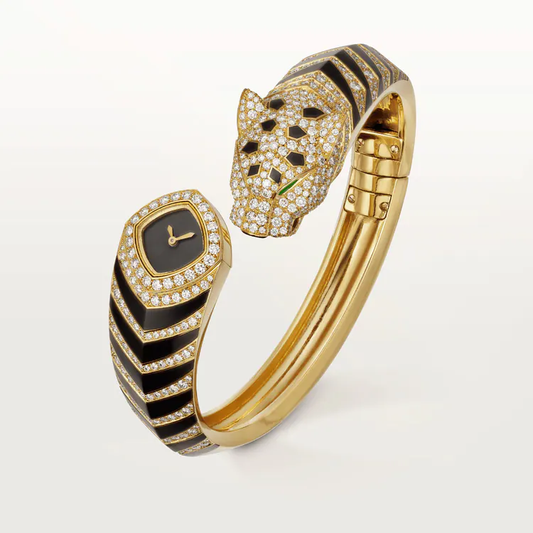 Panthère de Cartier bangle Black Dial - HPI01219