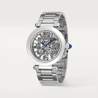 Pasha de Cartier White Dial - WHPA0007