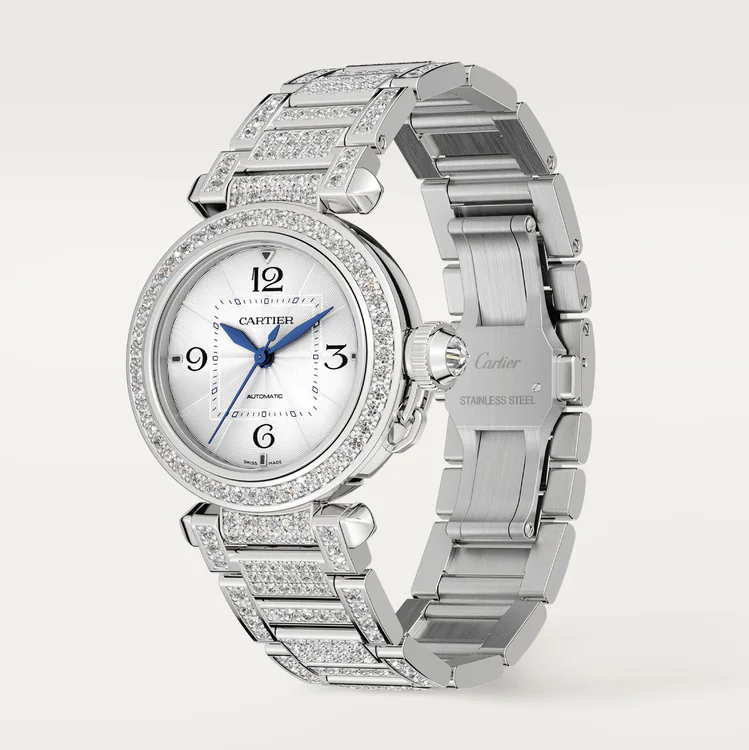 Pasha de Cartier White Dial - WJPA0014