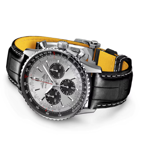 Breitling White Dial AB0138241G1P1