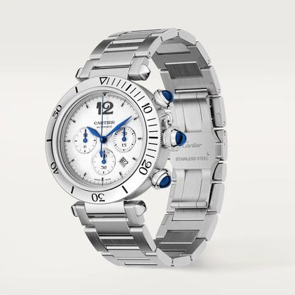 Pasha de Cartier White Dial - WSPA0018