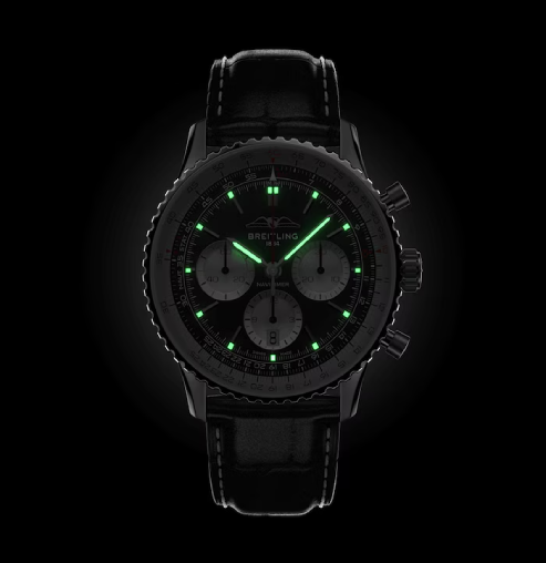 Breitling Black Dial AB0138211B1P1