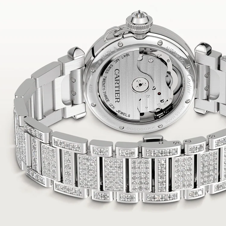 Pasha de Cartier White Dial - WJPA0014