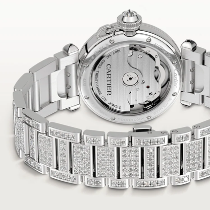 Pasha de Cartier White Dial - WJPA0014