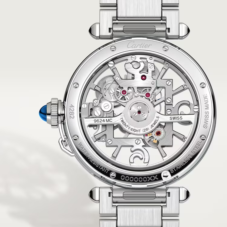 Pasha de Cartier White Dial - WHPA0007