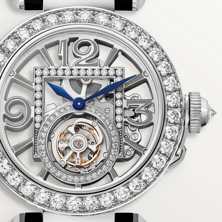 Pasha de Cartier White Dial - HPI01435