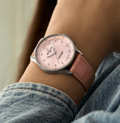 Breitling Pink Dial A77320D91K1P1