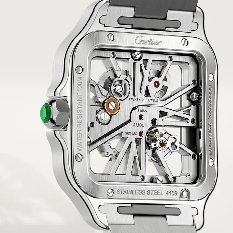 Santos De Cartier White Dial - WHSA0028