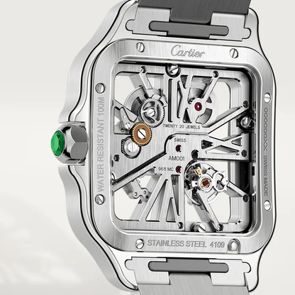 Santos De Cartier White Dial - WHSA0028