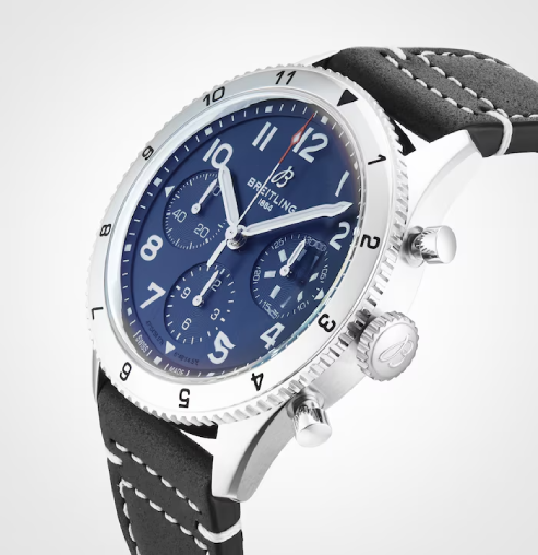 Breitling Blue Dial A233801A1C1X1