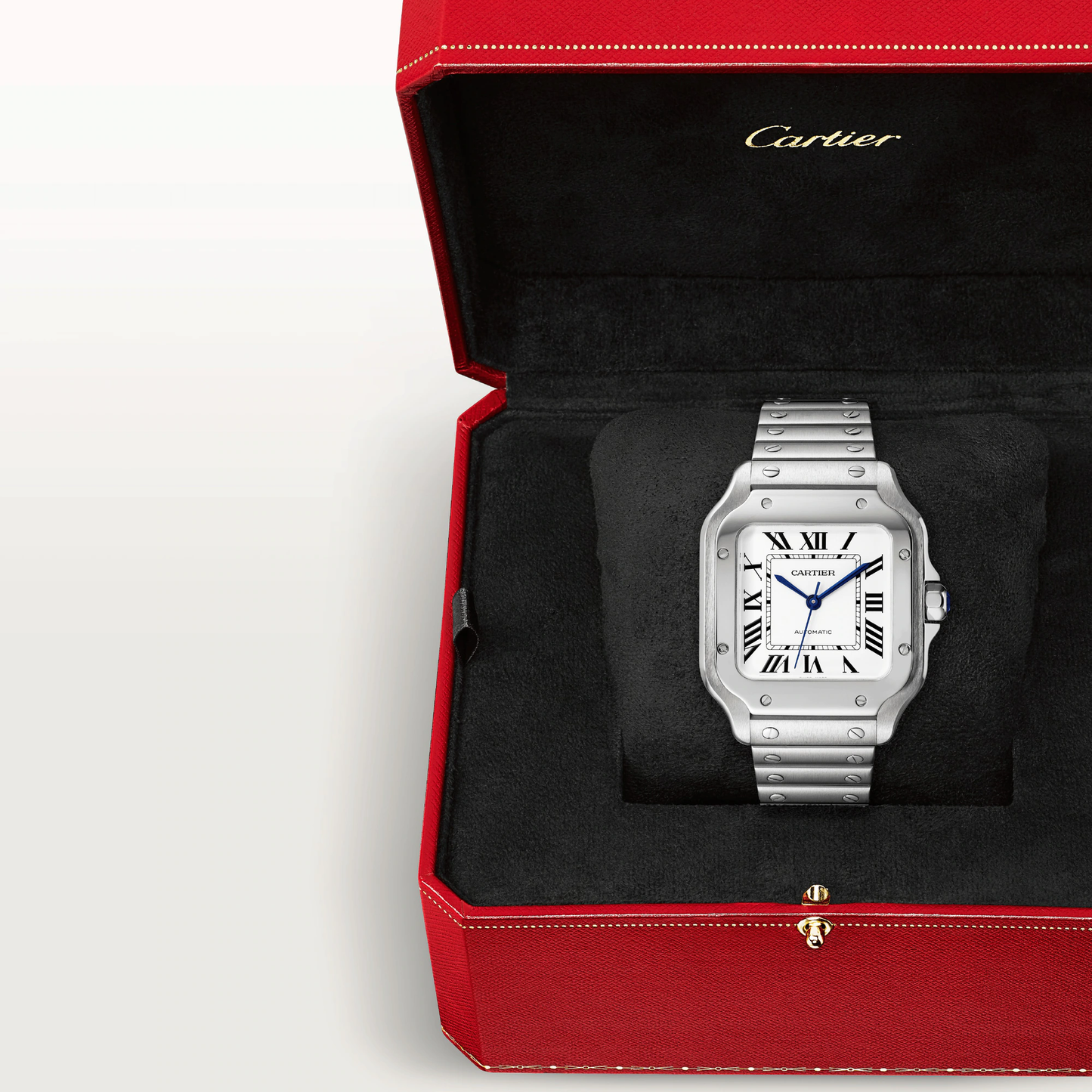 Santos De Cartier White Dial - WSSA0029