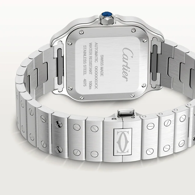 Santos De Cartier Blue Dial - W4SA0006
