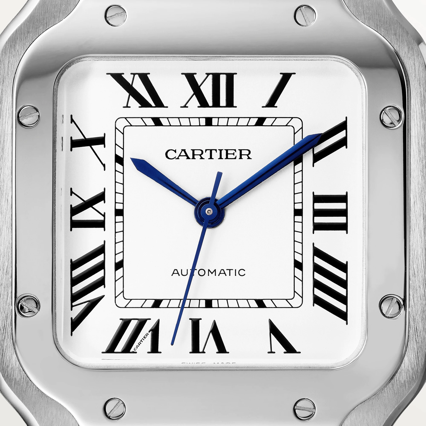 Santos De Cartier White Dial - WSSA0029