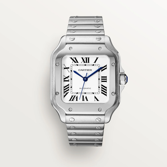 Santos De Cartier White Dial - WSSA0029