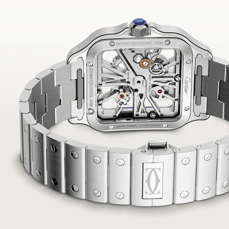Santos De Cartier White Dial - WHSA0026