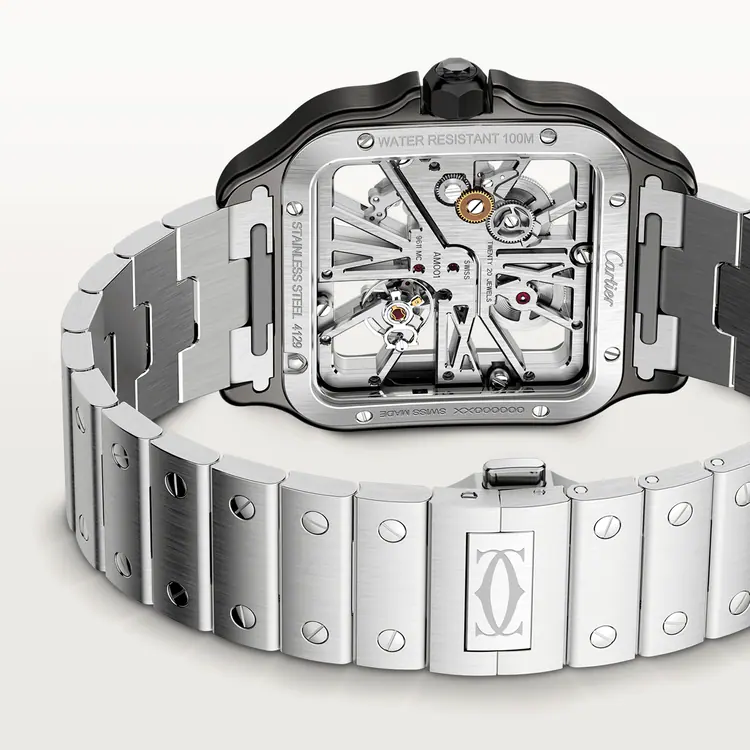 Santos De Cartier White Dial - WHSA0027