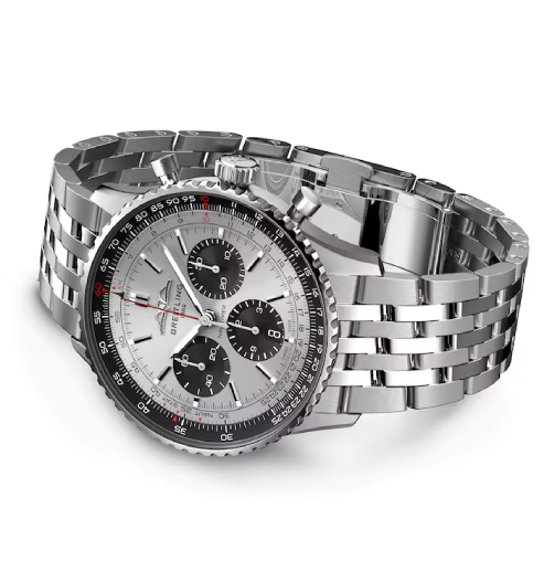 Breitling White Dial AB0138241G1A1