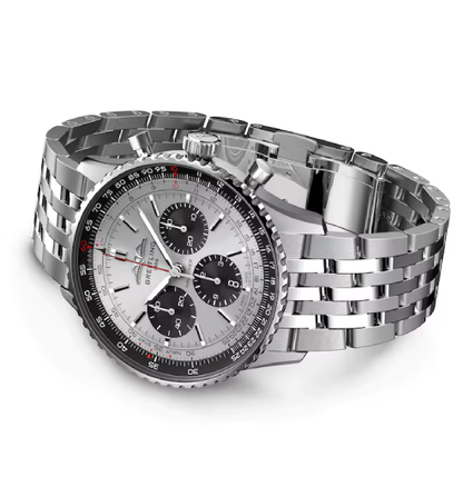 Breitling White Dial AB0138241G1A1