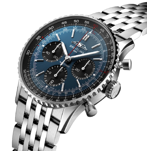Breitling Blue Dial AB0139241C1A1