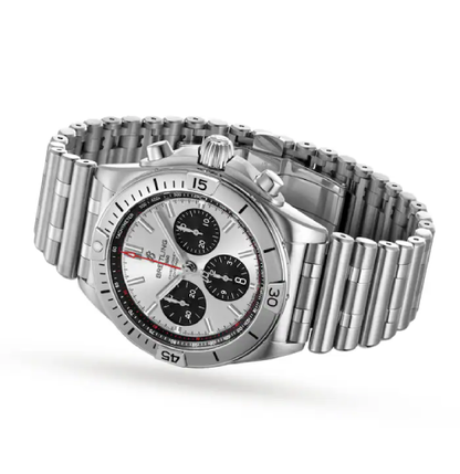 Breitling White Dial AB0134101G1A1