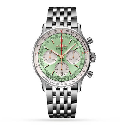 Breitling Green Dial AB0139211L1A1