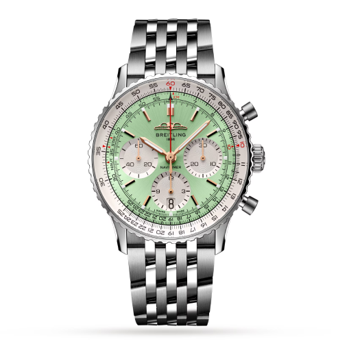 Breitling Green Dial AB0139211L1A1