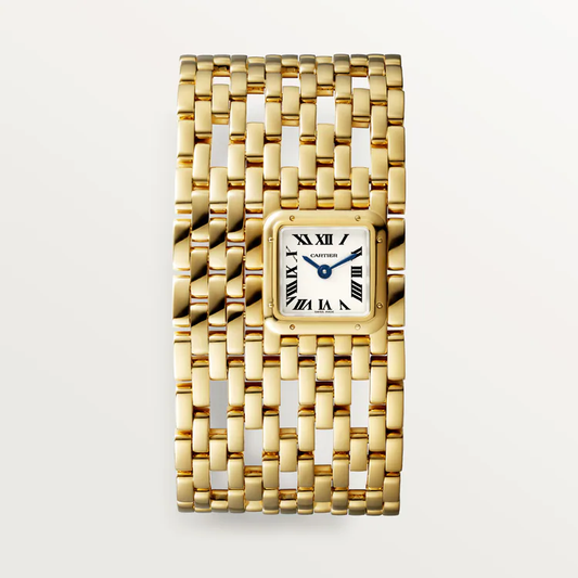 Panthère de Cartier cuff White Dial - WGPN0018