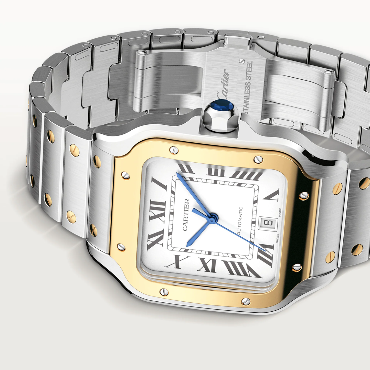 Santos De Cartier White Dial - W2SA0009