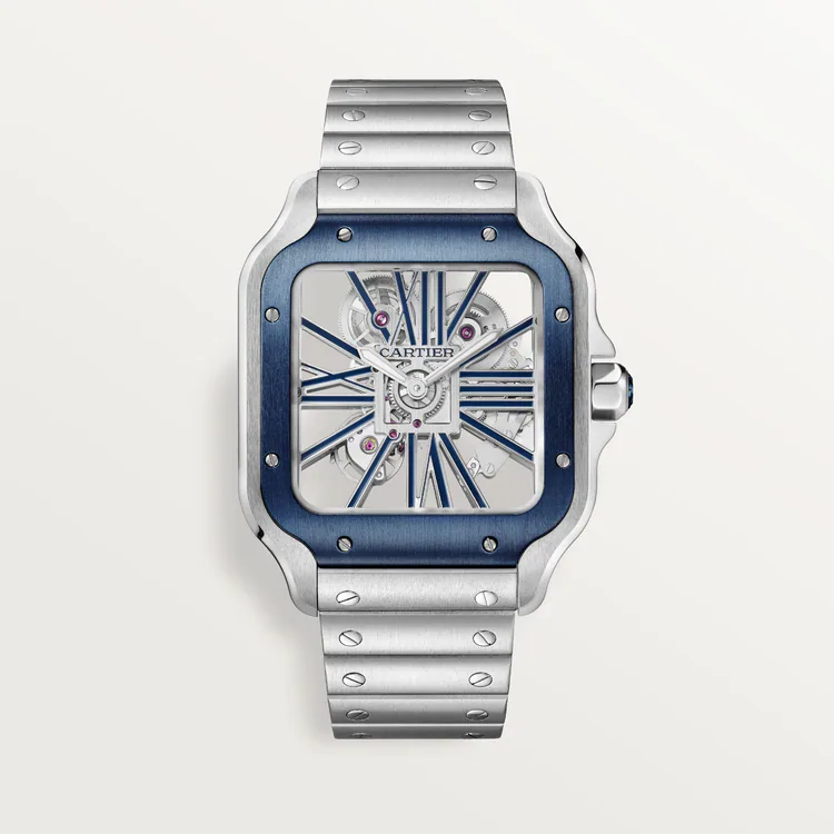 Santos De Cartier White Dial - WHSA0026