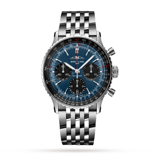Breitling Blue Dial AB0139241C1A1