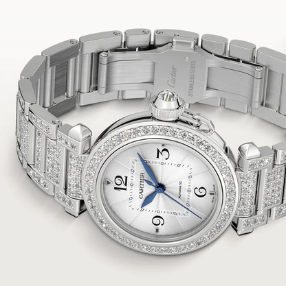 Pasha de Cartier White Dial - WJPA0014