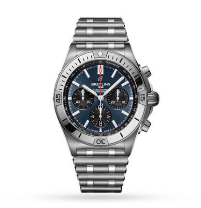 Breitling Blue Dial AB0134101C1A1